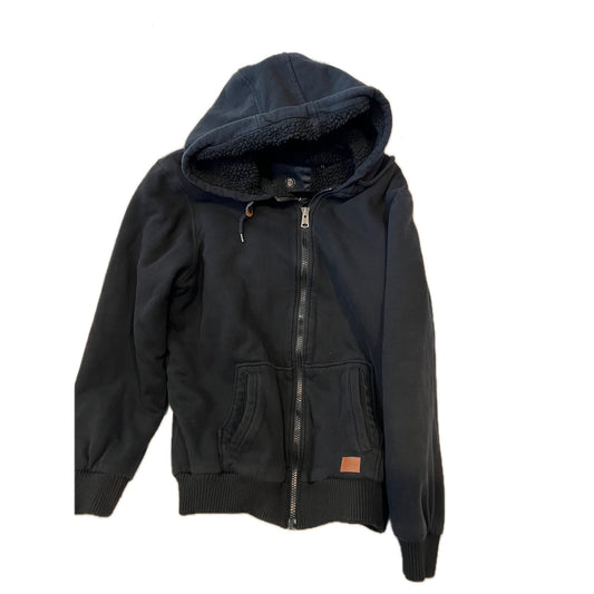 Buffalo David Bitton Sweat à Capuche Isolé Noir Femme 2TG