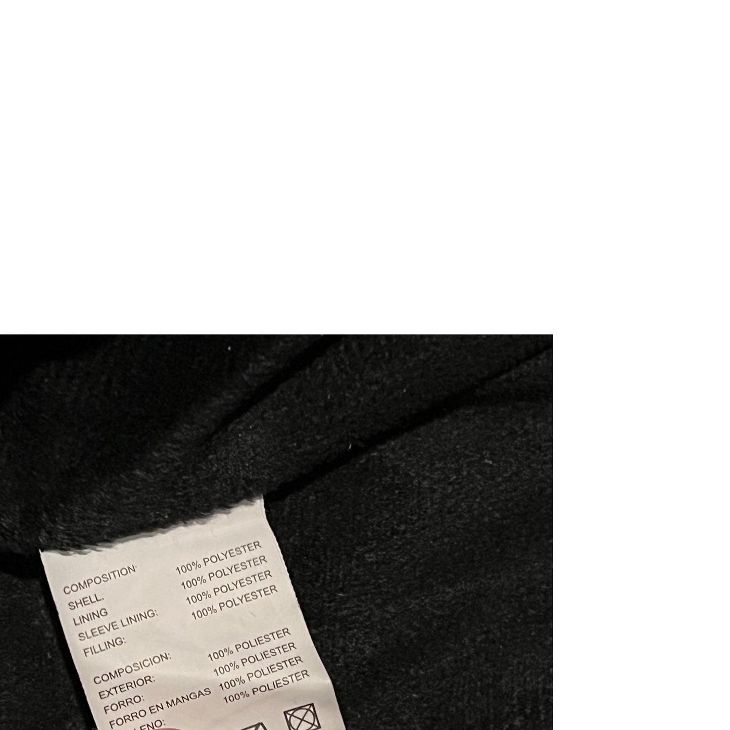 Rock Revolution Doudoune Noire Homme Grande Taille