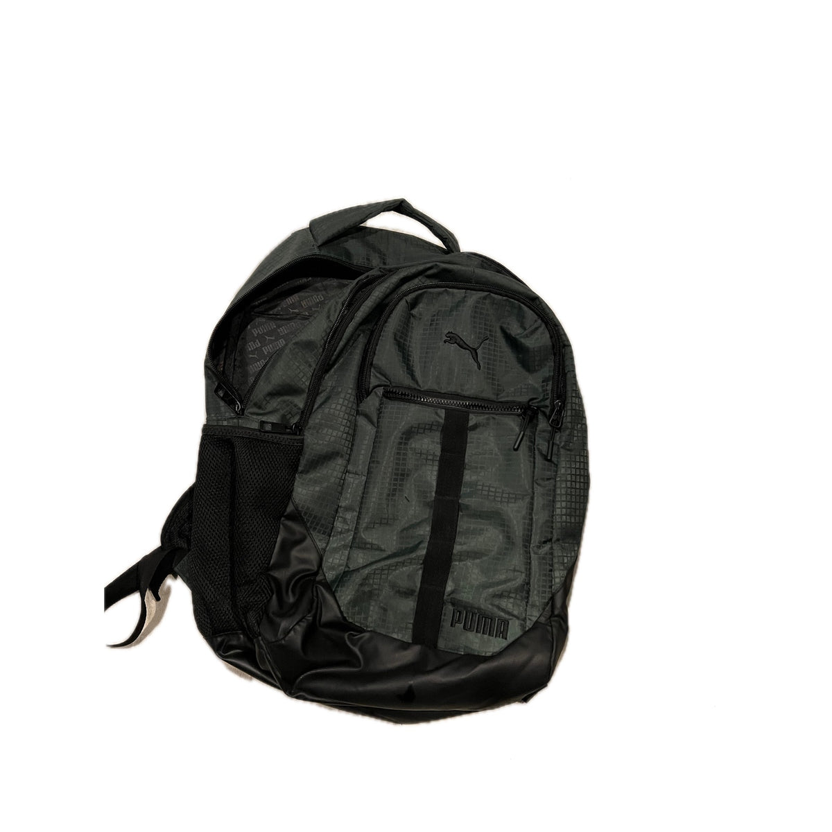 Puma Strategy Ripstop Backpack Green Black 28L