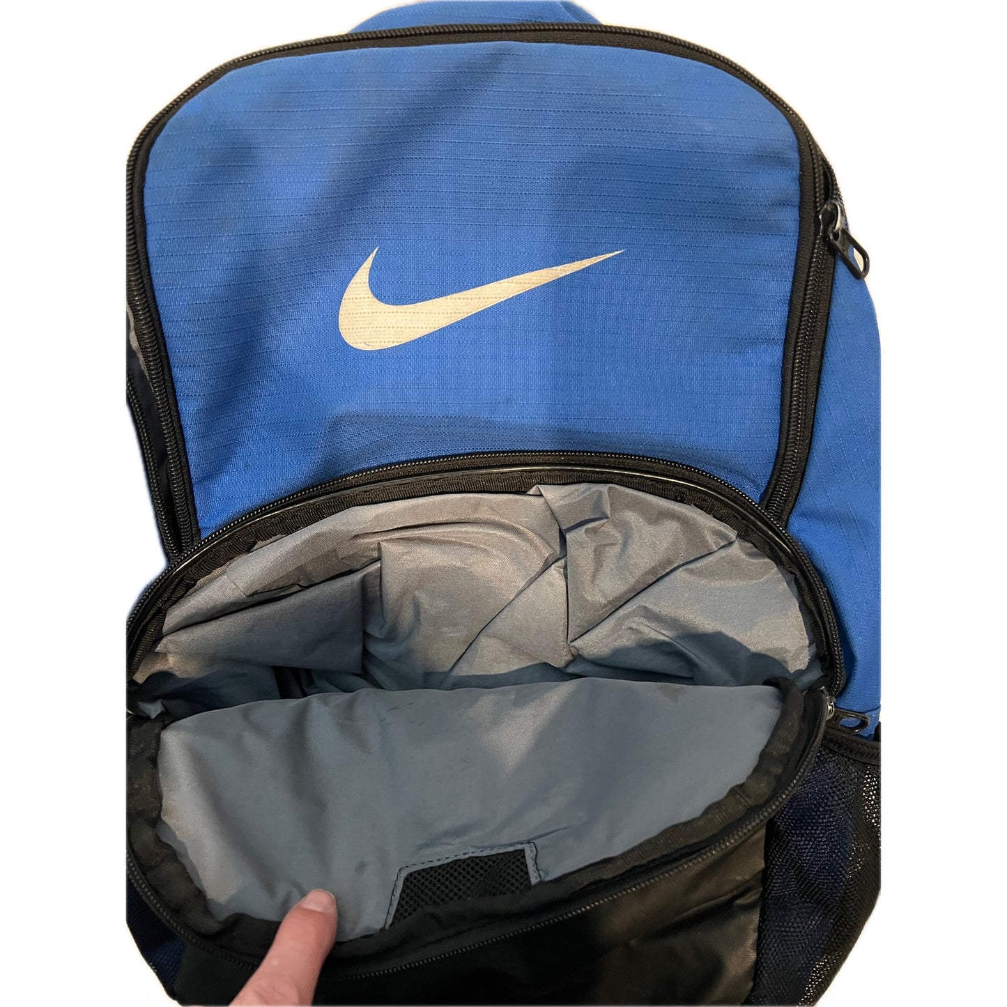 Sac à dos d'entraînement Nike Brasilia 9.5 XL 30 L Bleu vif Noir