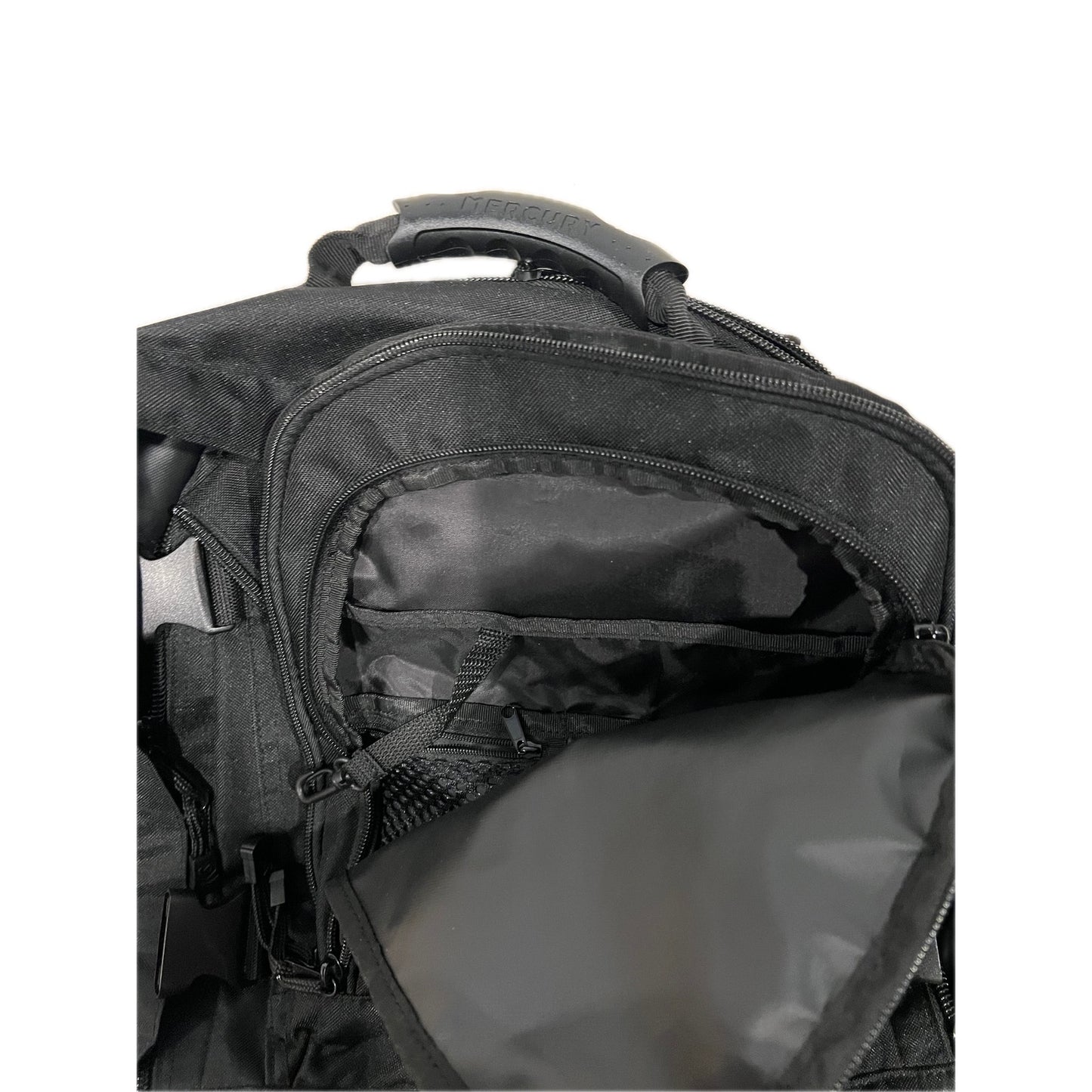 Mercury Black XL Tactical Backpack