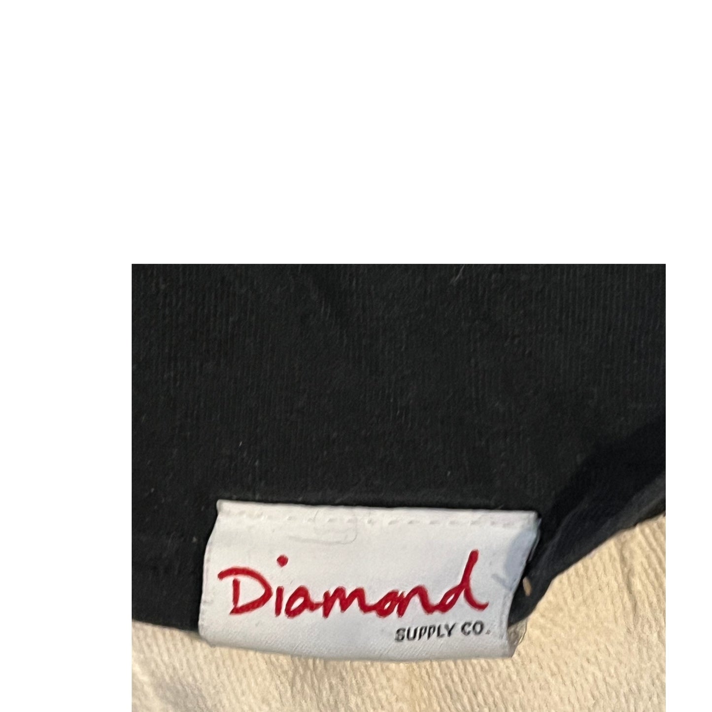Camiseta Negra para Hombre Diamond Supply Co Talla M