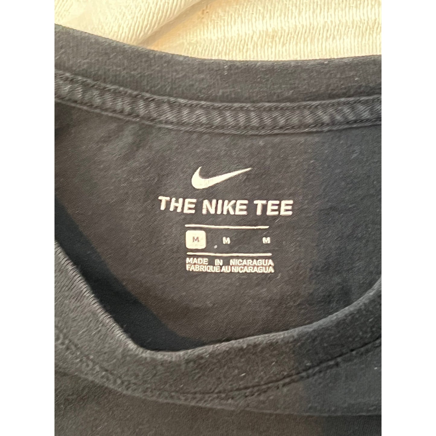 T-shirt Nike noir pour homme, taille M