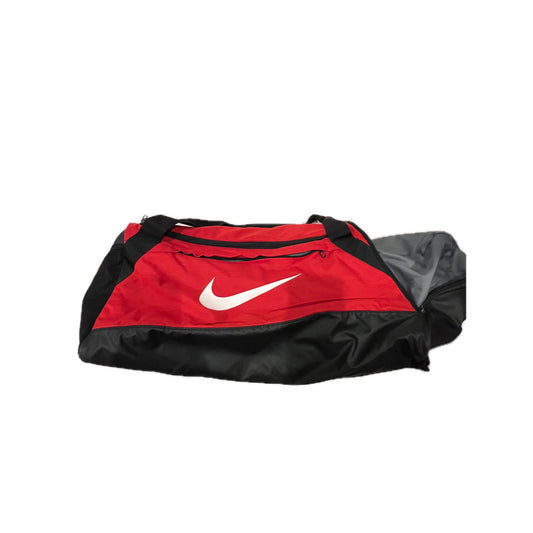 Nike Red XL Gym Duffel Bag 22x12x12