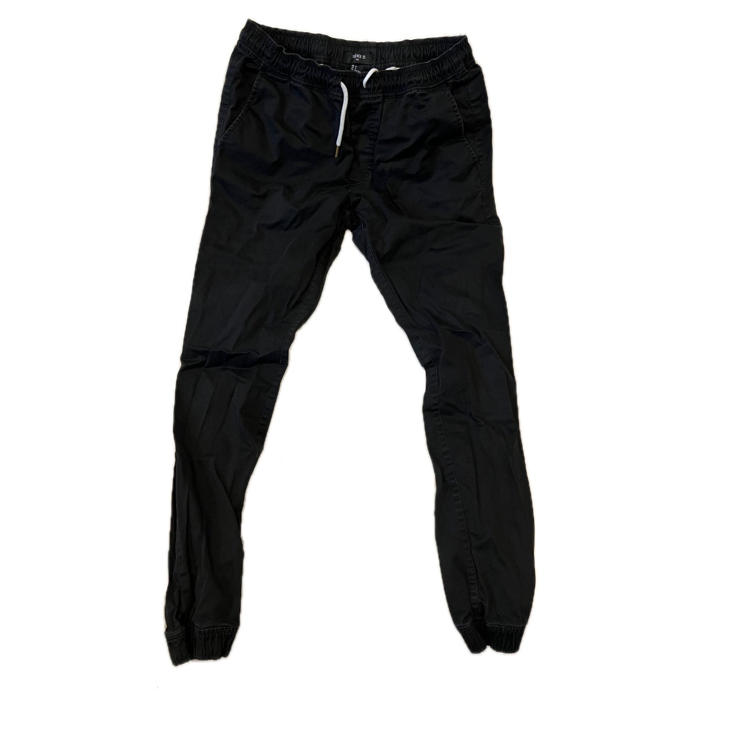 Forever 21 Men Black Joggers Mens S