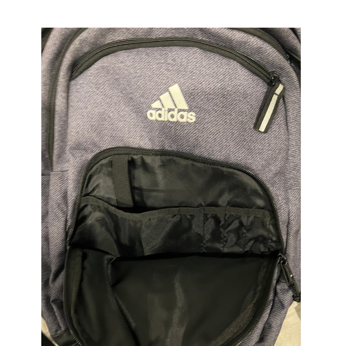 Adidas Prime 7 Gray Purple Black Backpack