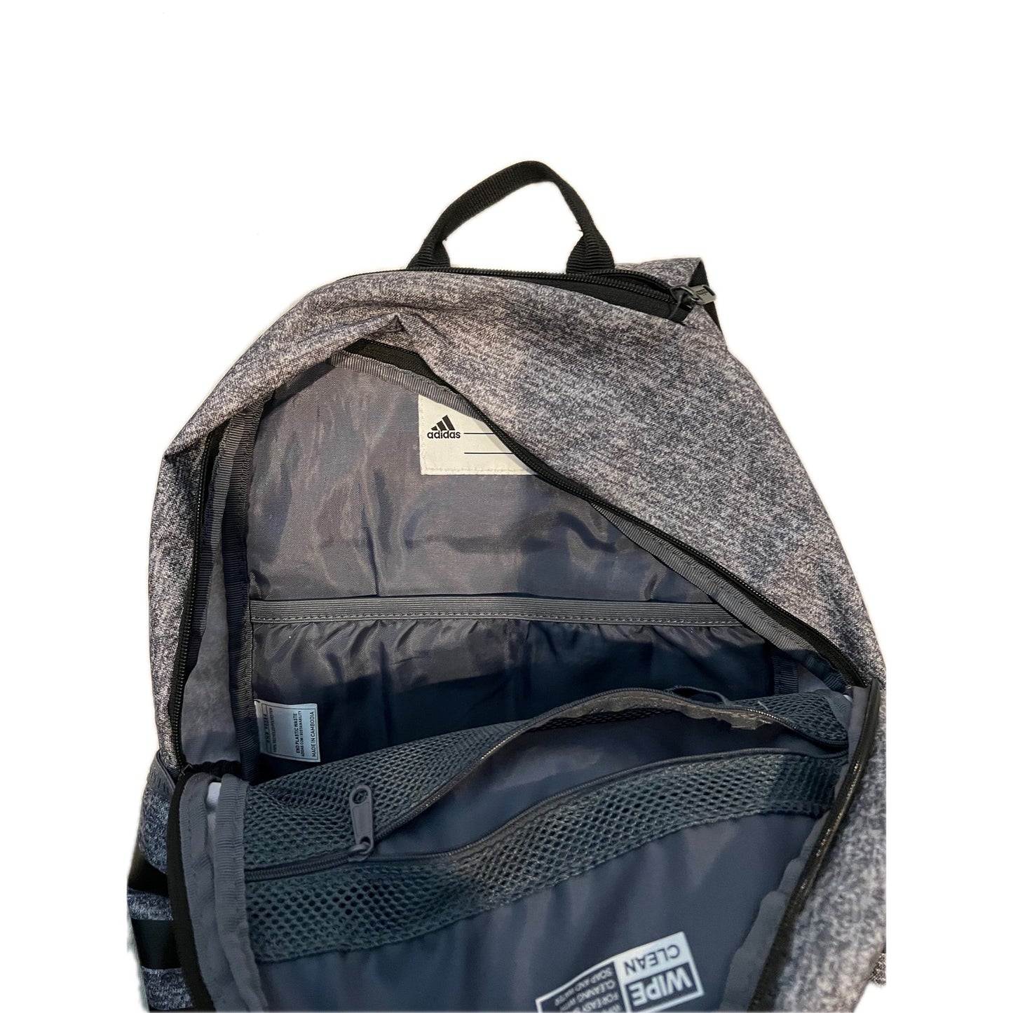 Sac à dos Adidas Classic Trois Bandes 4 Gris Noir
