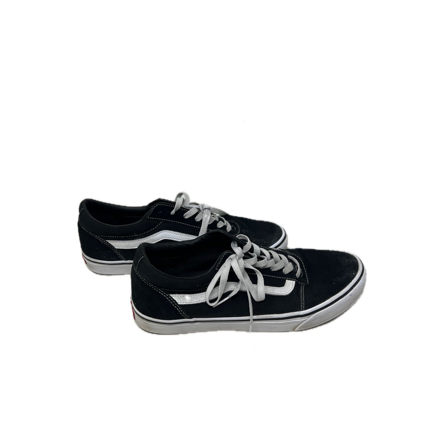 Vans Old Skool skate Low Tops Black White Sneakers Mens 11