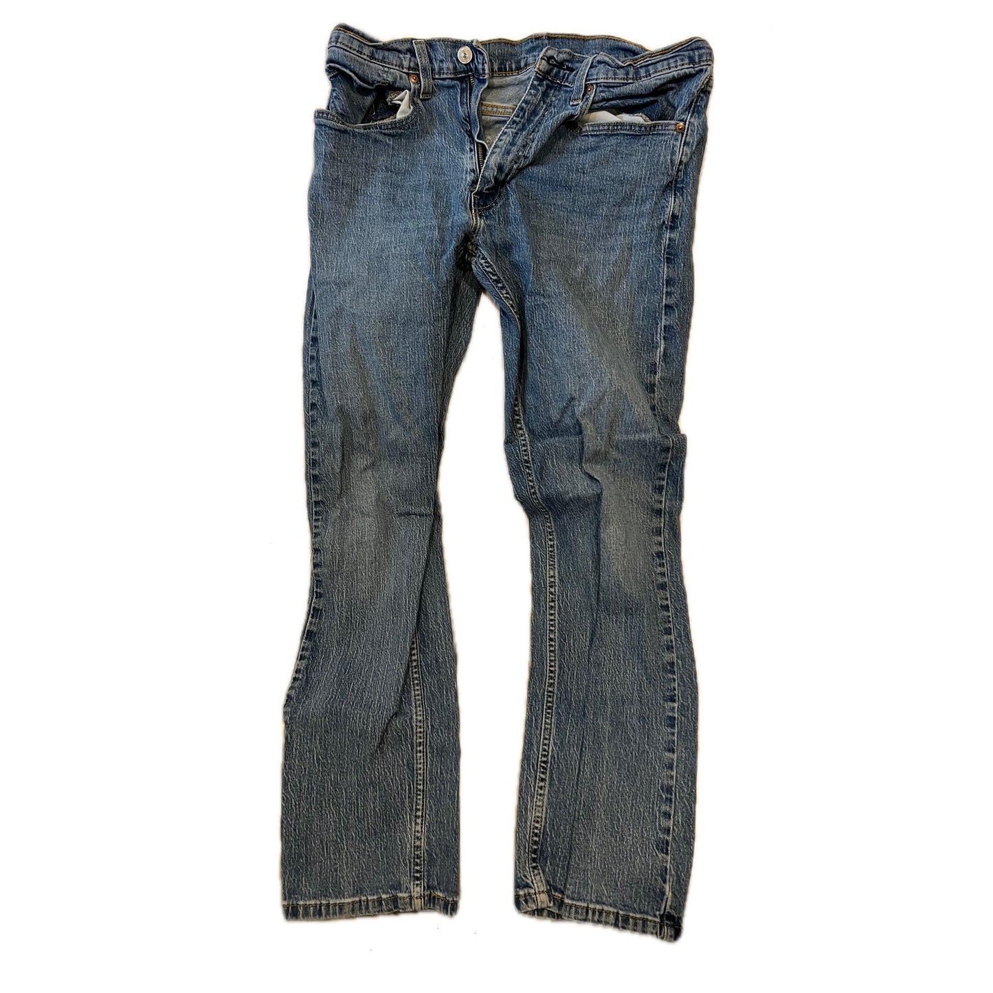 Levi's 505 Regular Straight Leg Jeans Mens 34x32