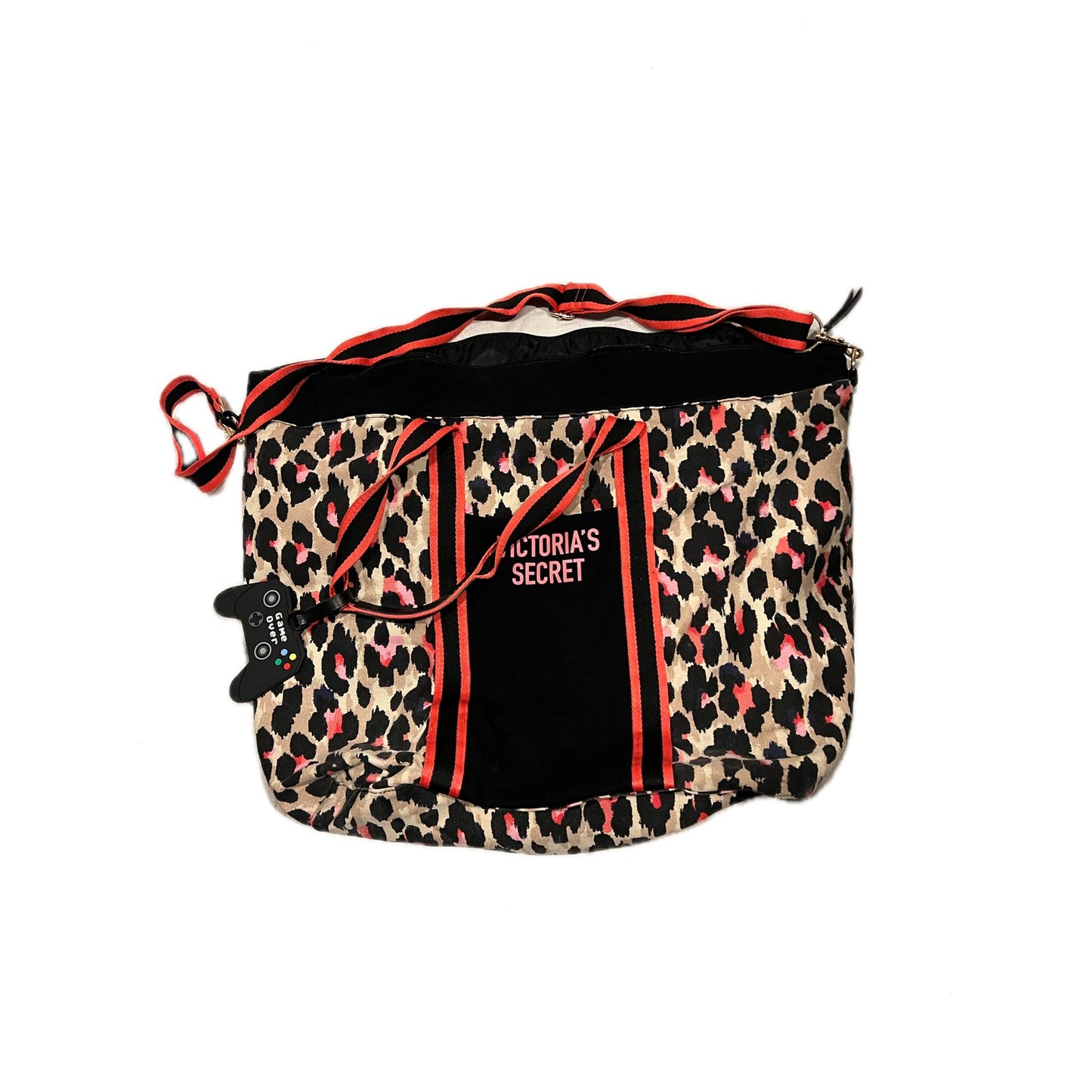 Sac de sport cabas Victoria Secret imprimé léopard 20"x15"6"