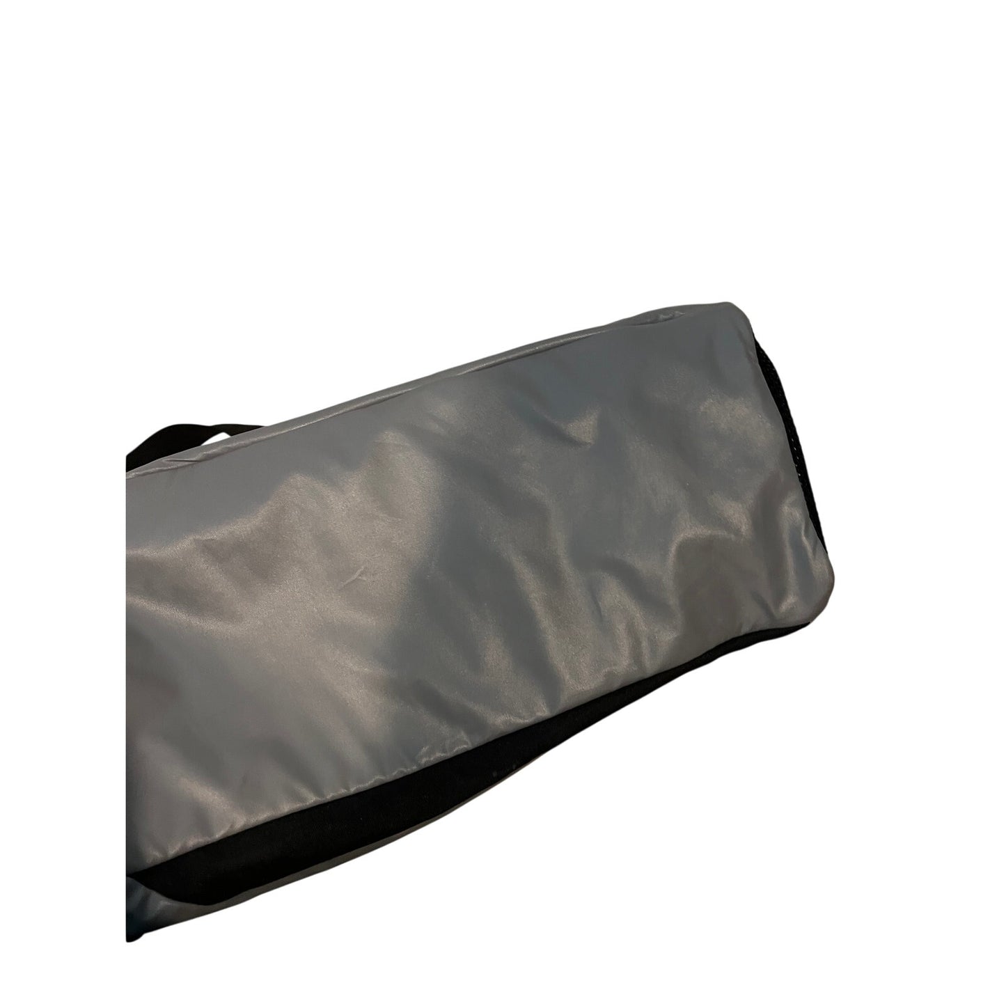 Nike Gray Black Gym Duffel Bag 18x10x10