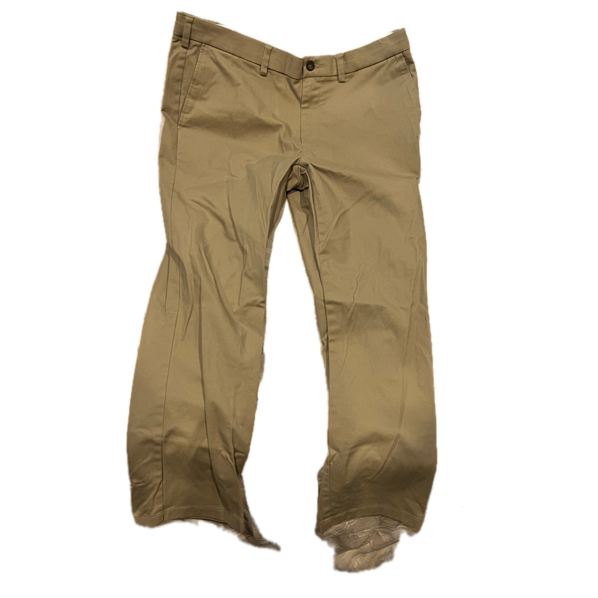 George Tan Flat Font Dress Pants Mens 36x30