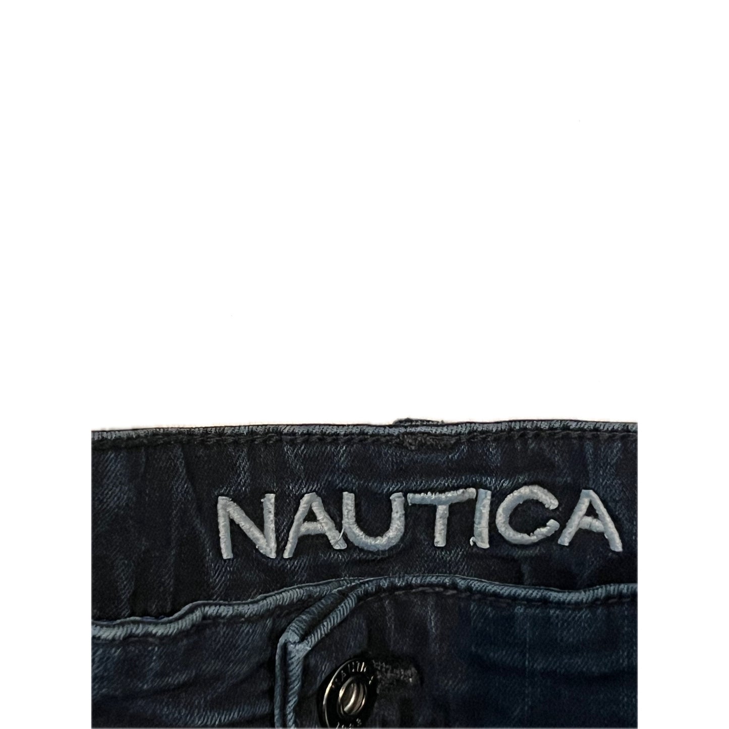 Nautica Vintage Straight Black Jeans Mens 40x32
