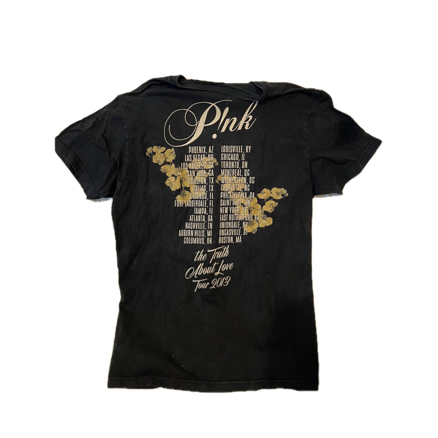 Pink The Truth About Love Tour 2013 T-Shirt Mens M