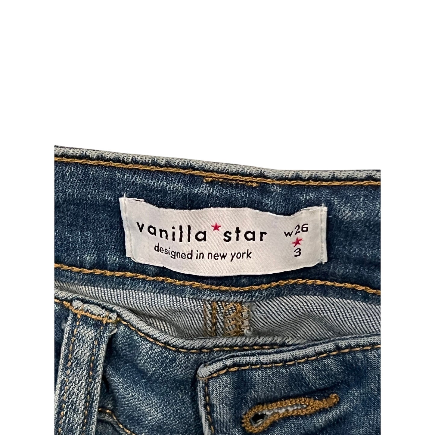 Vanilla Star Mid-Rise Womans Flared Jeans Size 3