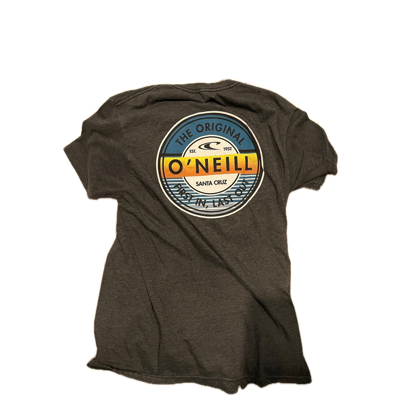 O'Neill Gray Skater T-Shirt Mens Medium