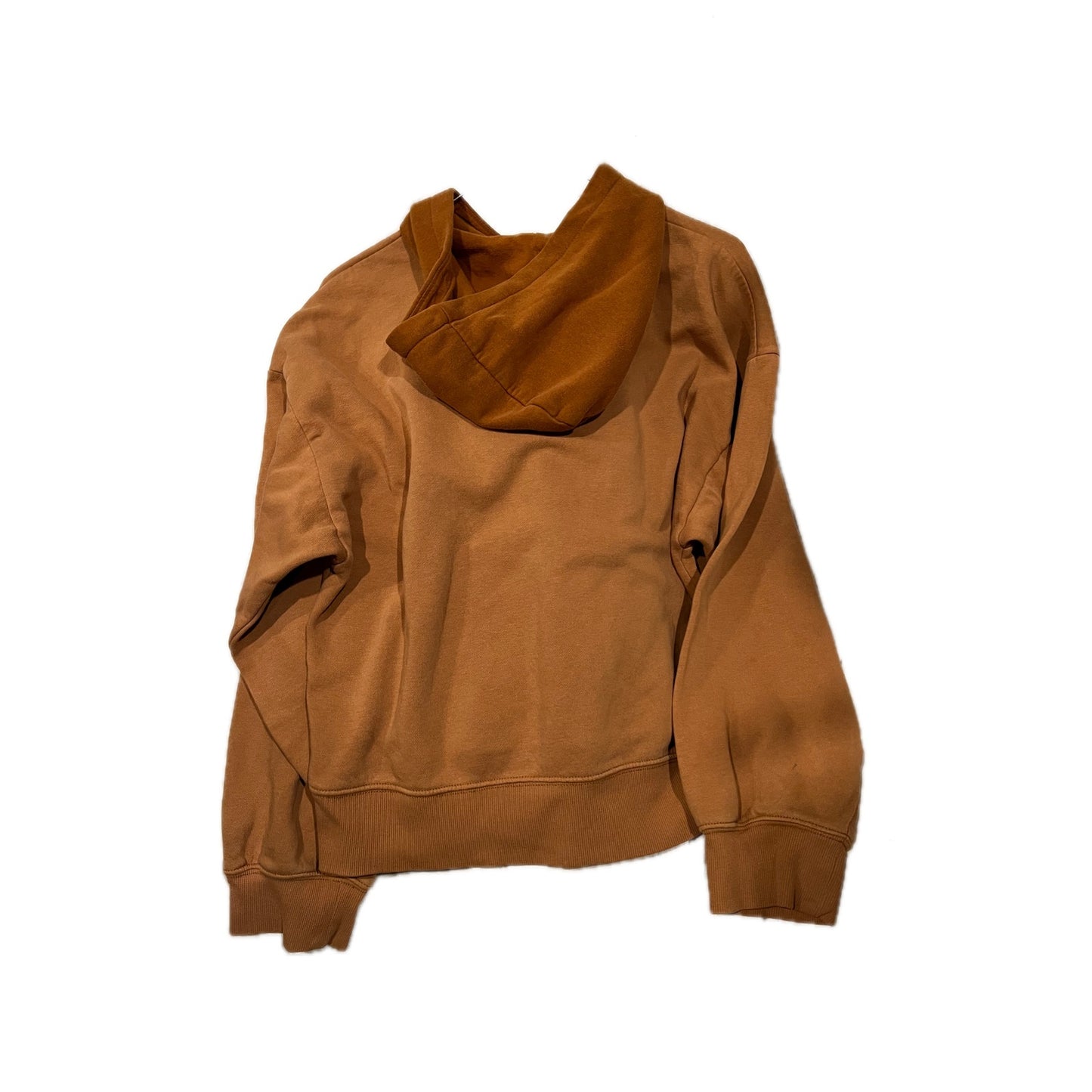 Sudadera con capucha American Eagle Outfitters marrón óxido para hombre, talla M