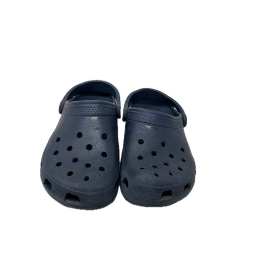 Crocs Blue Clogs Mens 8 Womans 10