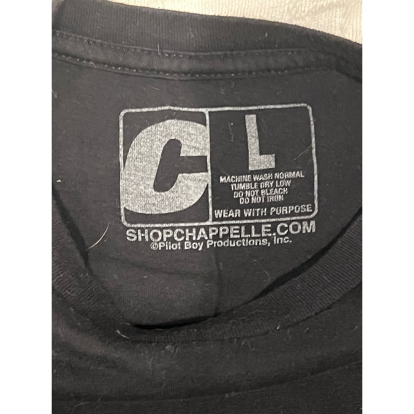 Chappelle Portland Oregon Black T-shirt Mens L