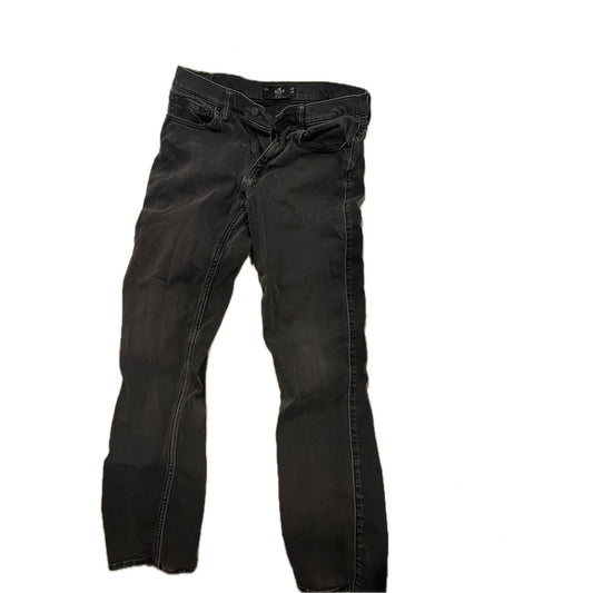 Hollister Slim Straight Black Jeans Mens 32x34