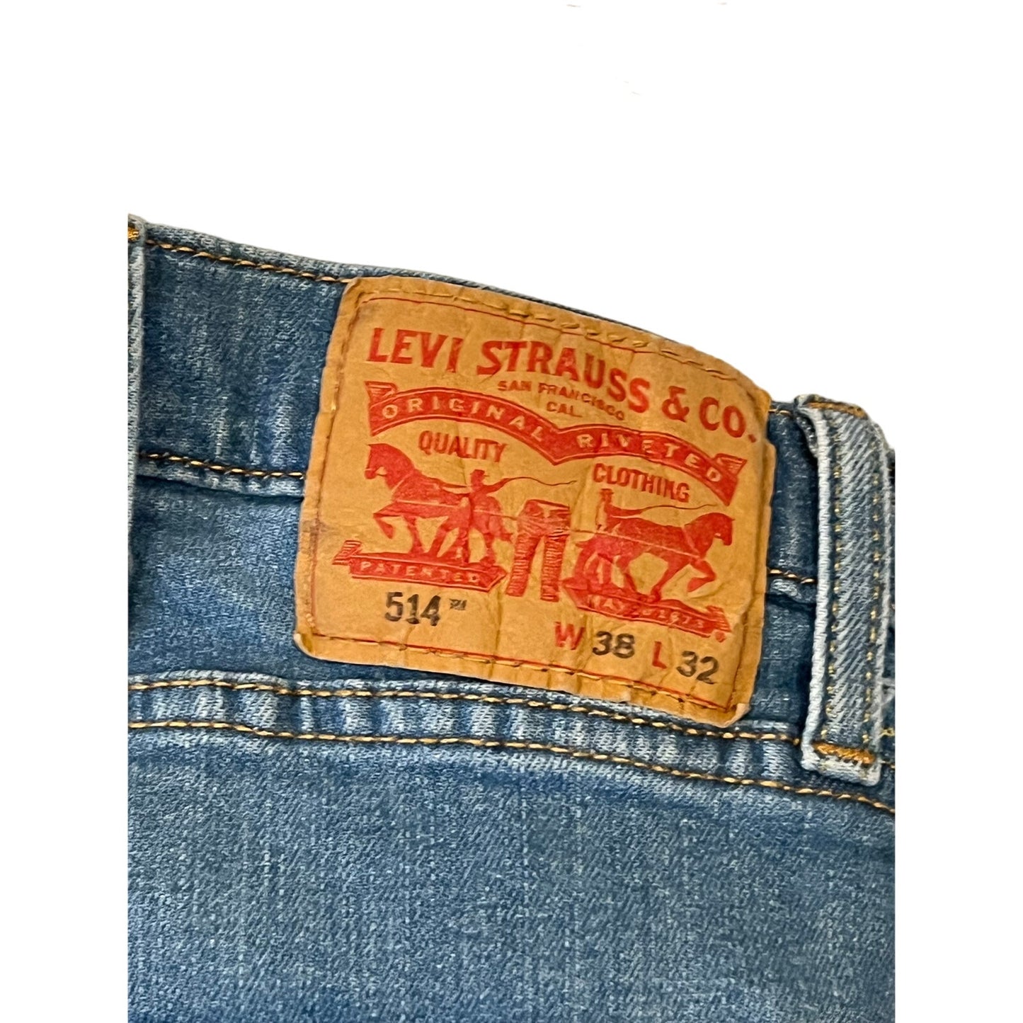 Levi's 514 Straight Leg Mens 38x32