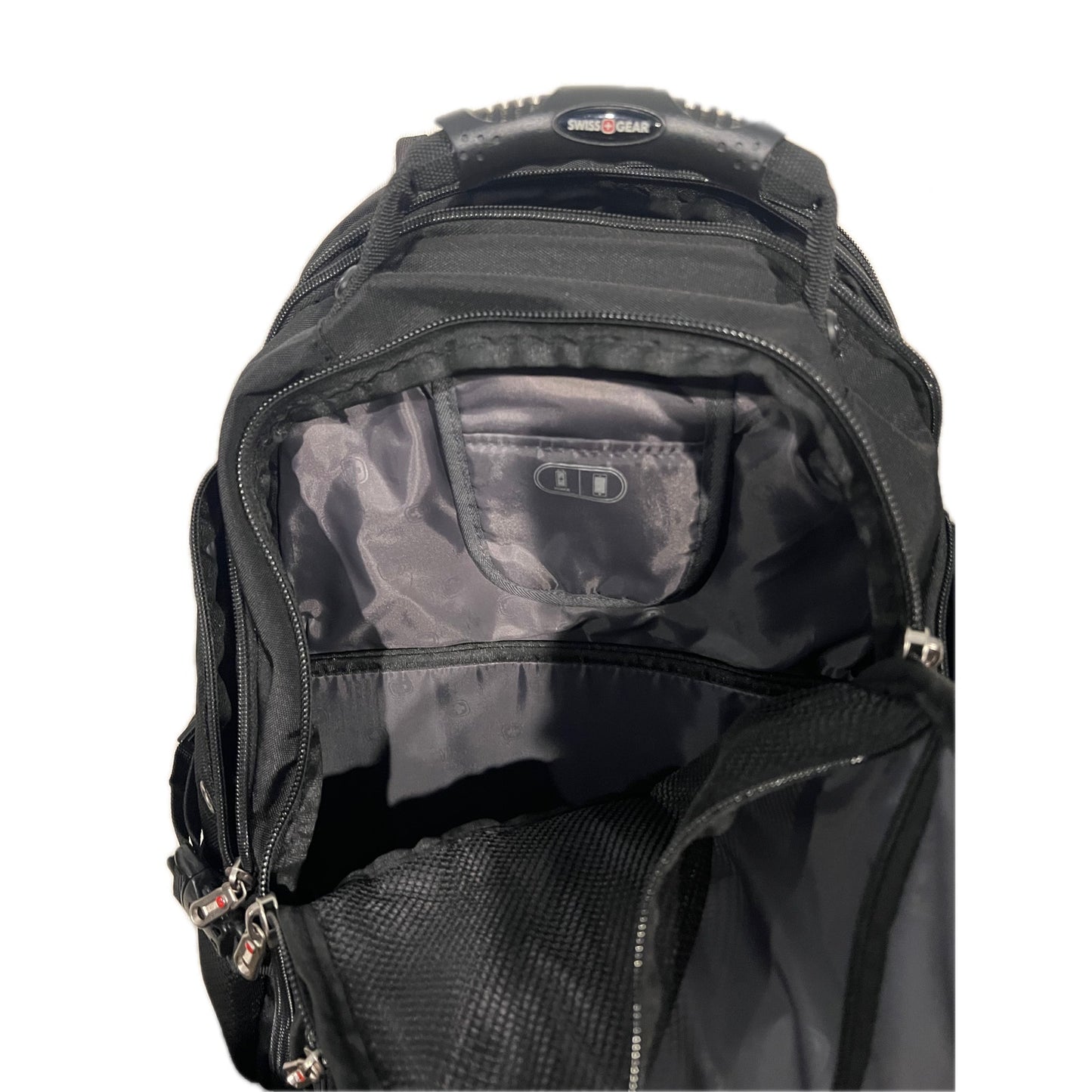 Swiss Gear 1900 ScanSmart Laptop Backpack Black Black