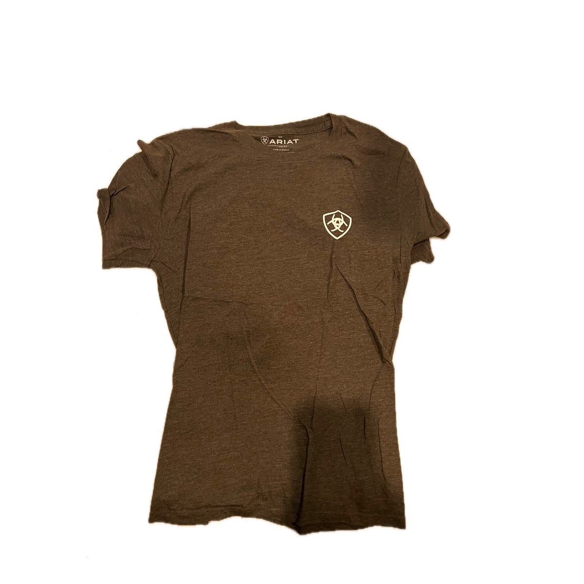 Ariat Brown/Tan T-Shirt Mens Medium
