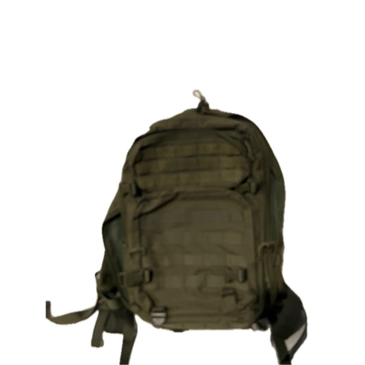 Mochila Highland Tactical Roger de lona XL verde militar