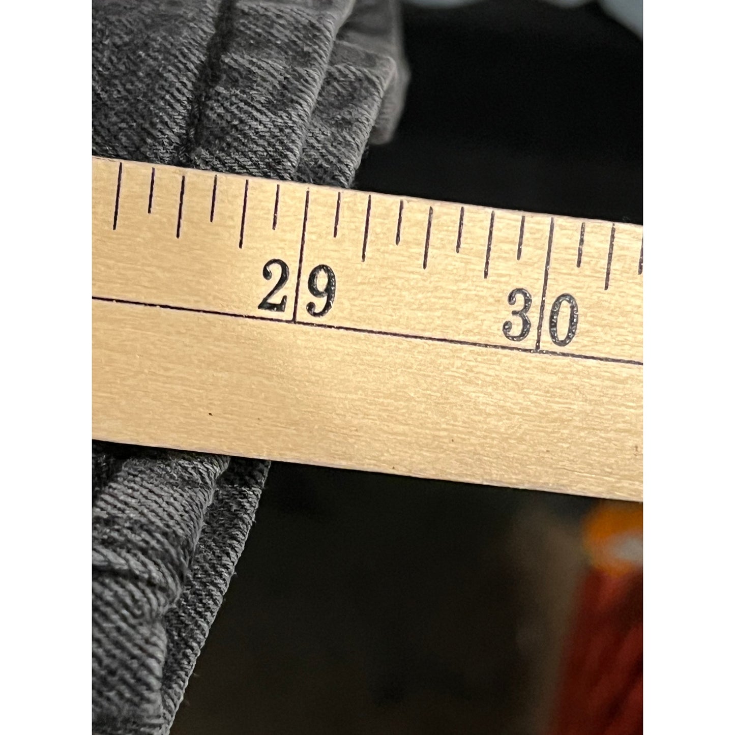 Vorta Slim Straight Black Jeans 36x30