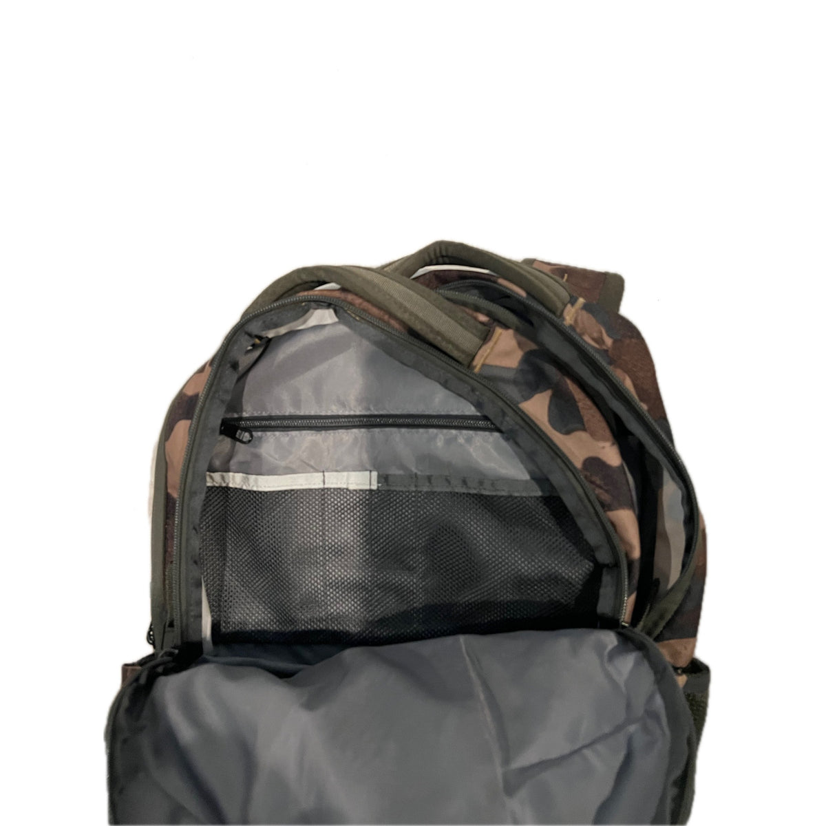The North Face Jester Green Brown Black Camo Backpack