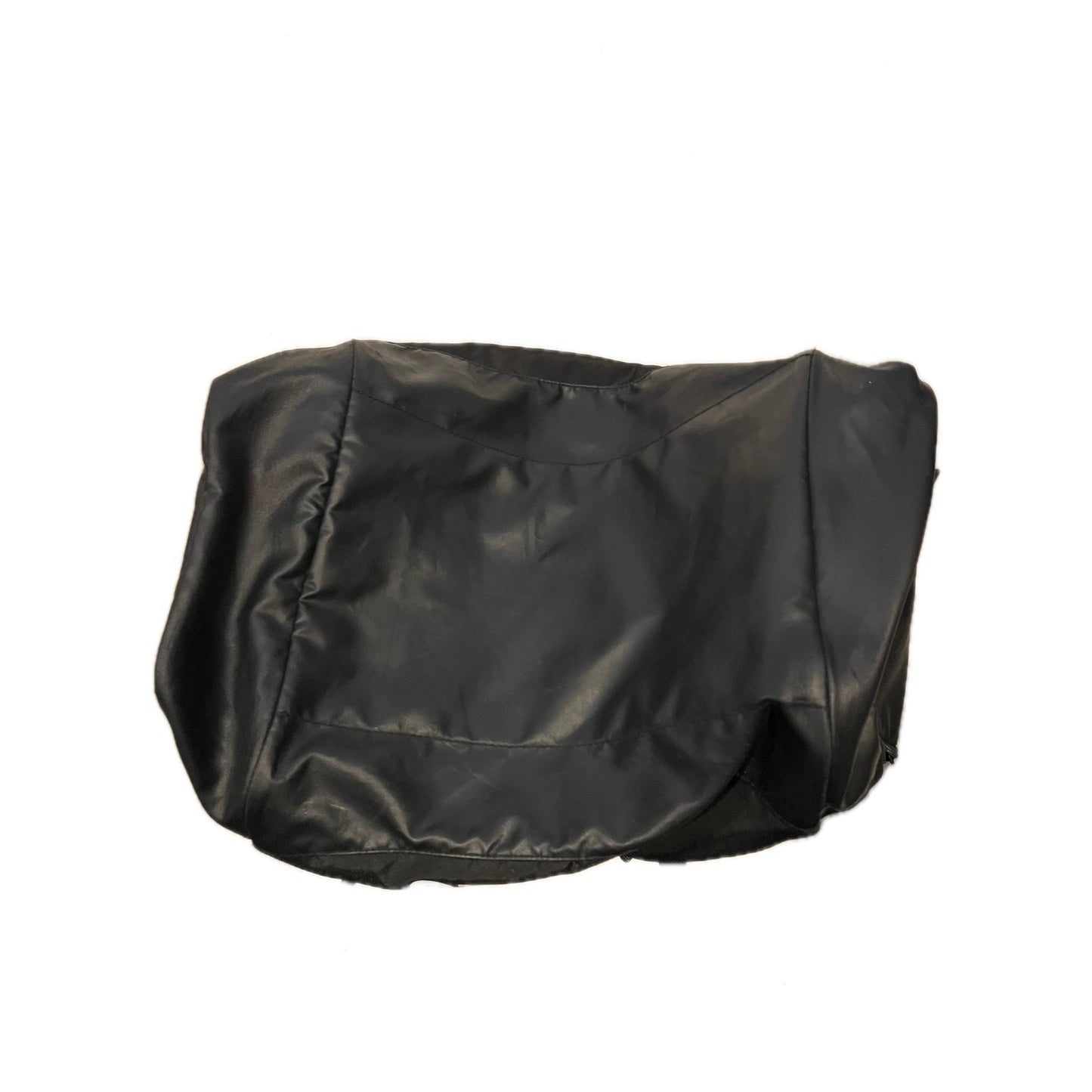 Adidas Faux Leather Medium 22"x10"x10" Black White Gym Bag