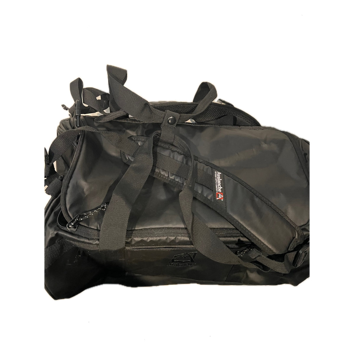 Avalanche Black Duffel/Gym Bag 18x10x10
