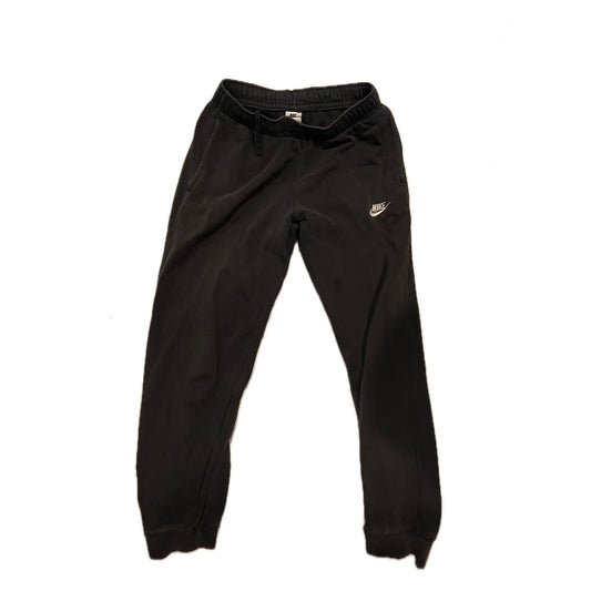 Nike Black Cuffed Ankle Sweatpants Mens Small