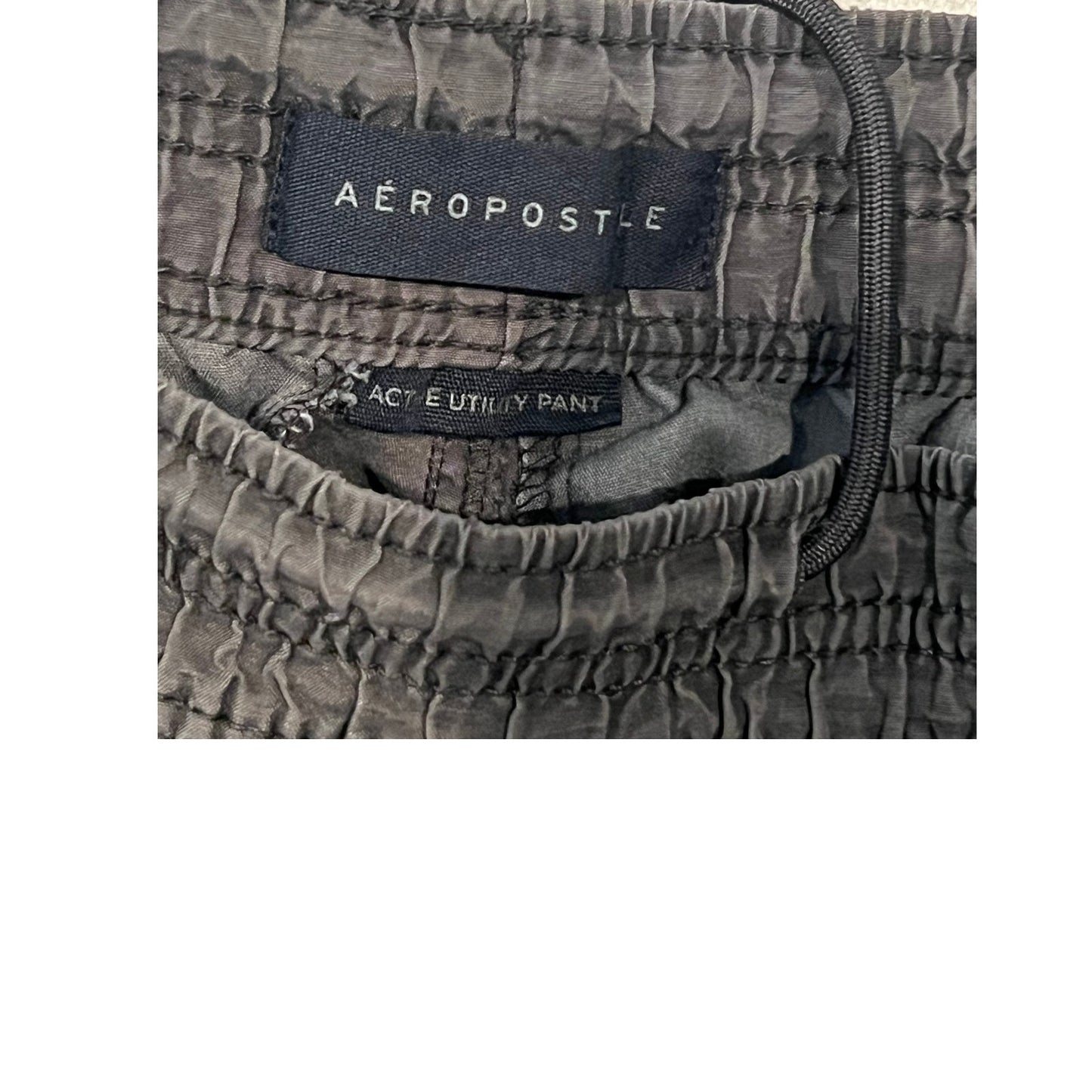 Aeropostale Active Utility Cargo Pant Charcoal Gray Mens M