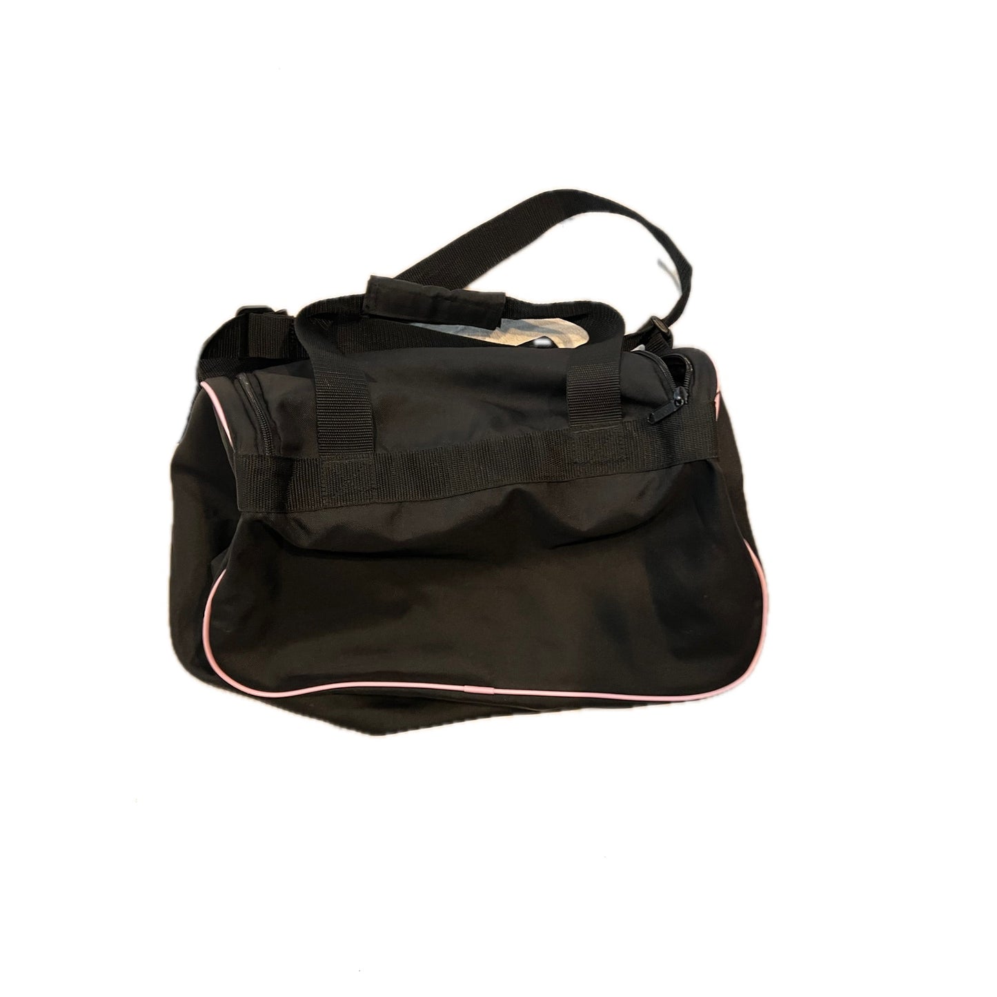Adidas Defender Small 16"x10"x8" Black Salmon Duffel Gym Bag