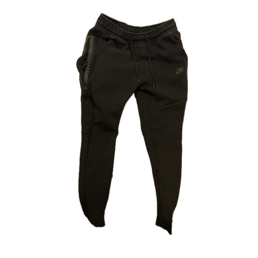 Nike Black Cuffed Ankle Sweatpants Joggers Mens Med
