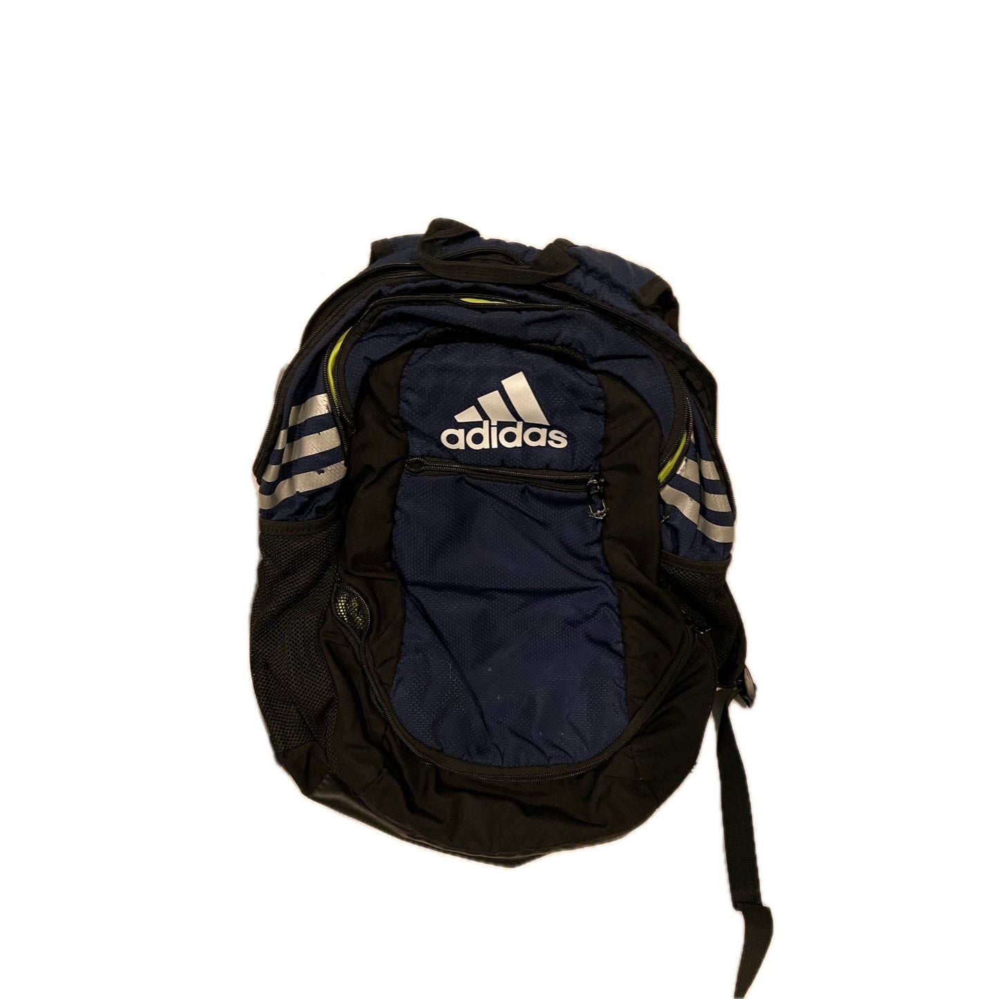 Adidas Stadium 3 Navy Blue Black Multi Section Backpack
