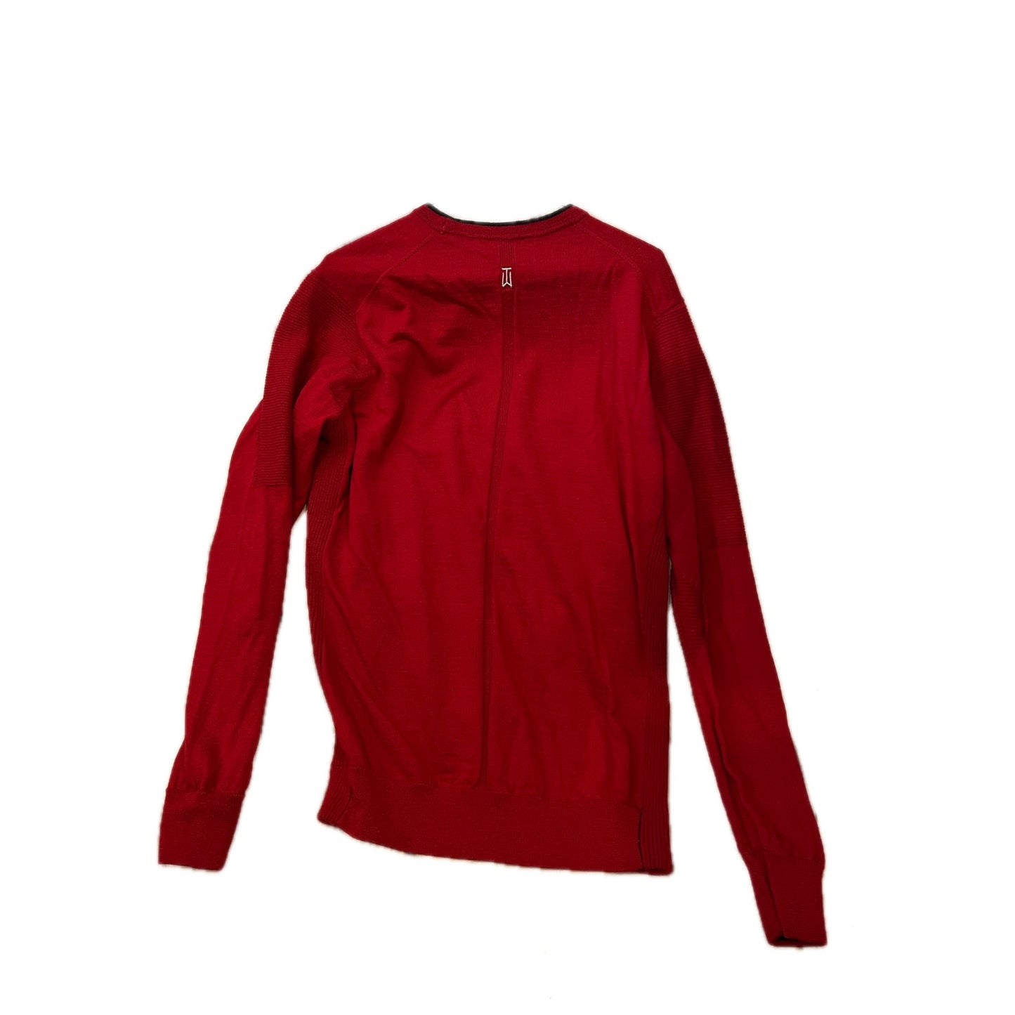 Nike Tiger Woods Collection Pull ras du cou rouge homme XL