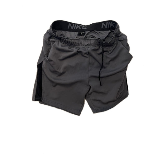 Nike Gray Training Dri Fit Shorts Mens M