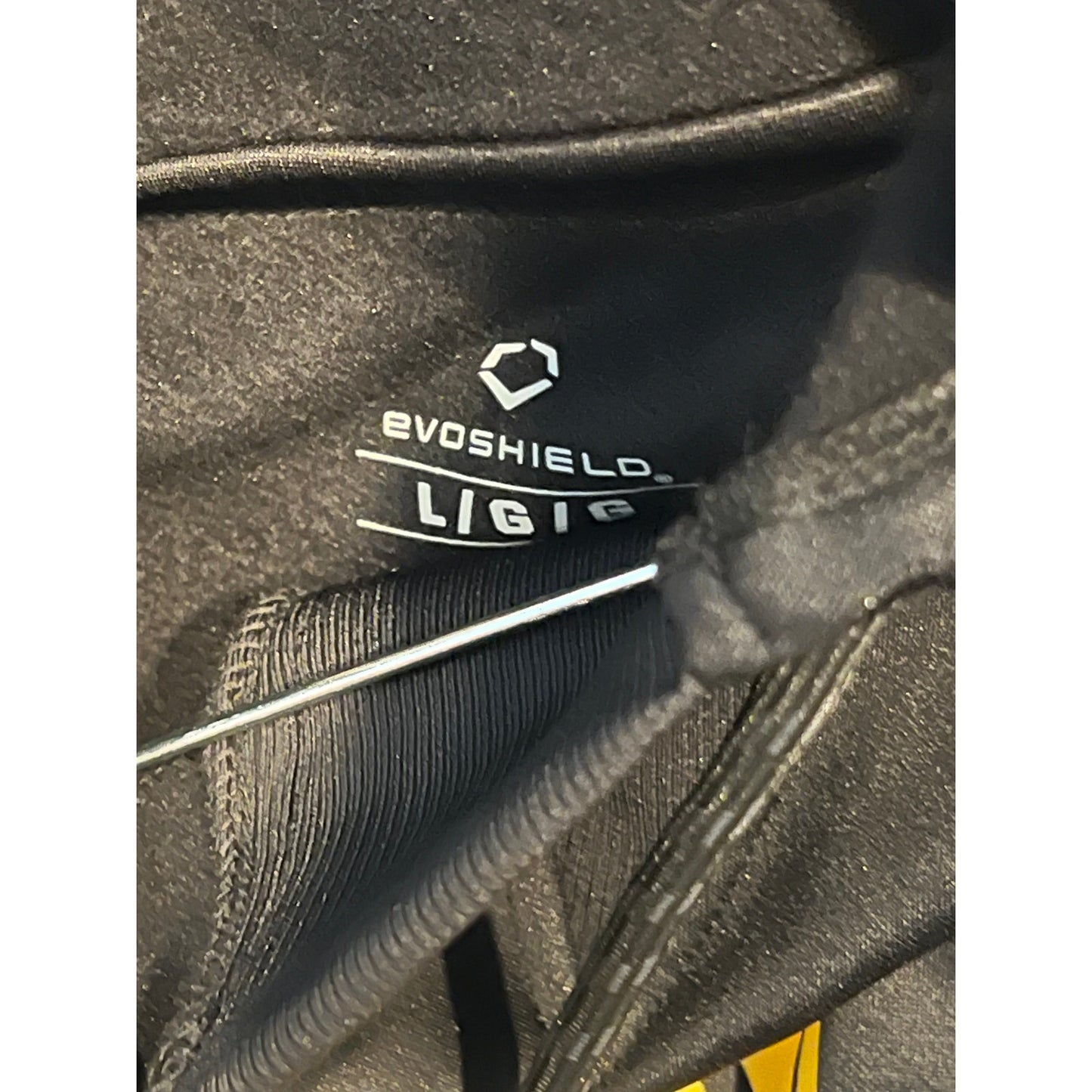 Haut à capuche Evoshield General noir pour homme, taille L