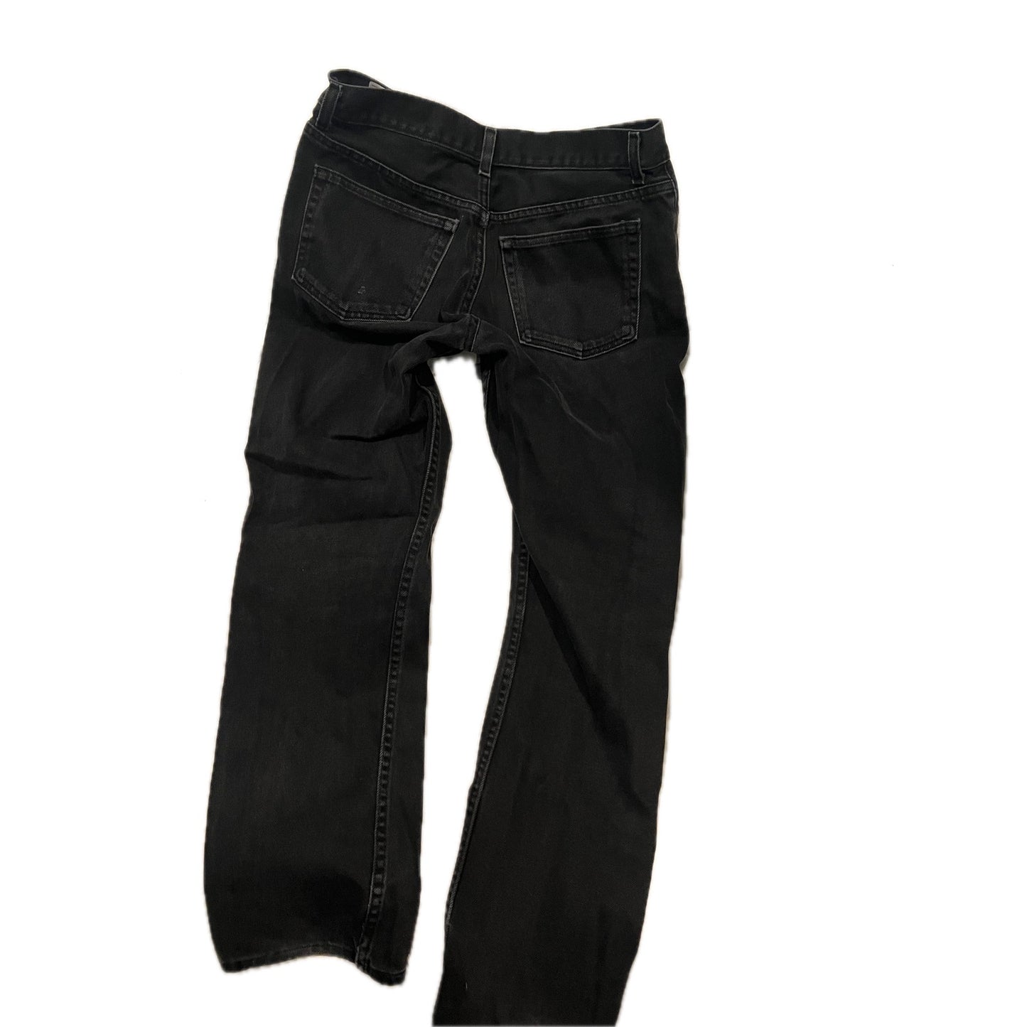 George Regular Fit Black Jeans 32x32