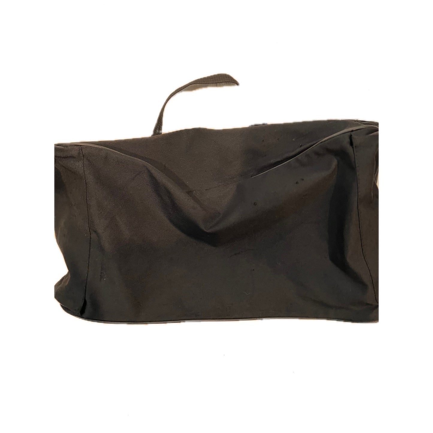 Adidas Faux Leather Medium 18"x12"x10" Black Duffel Gym Bag