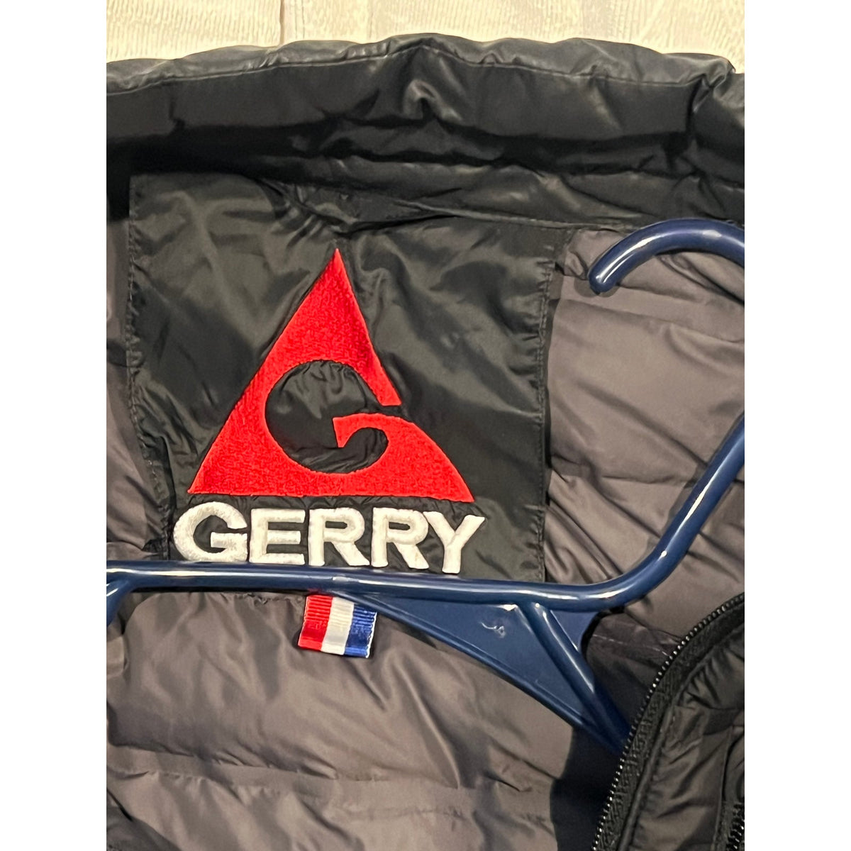 Gerry Packable Black Light Puffer Jacket Mens Small