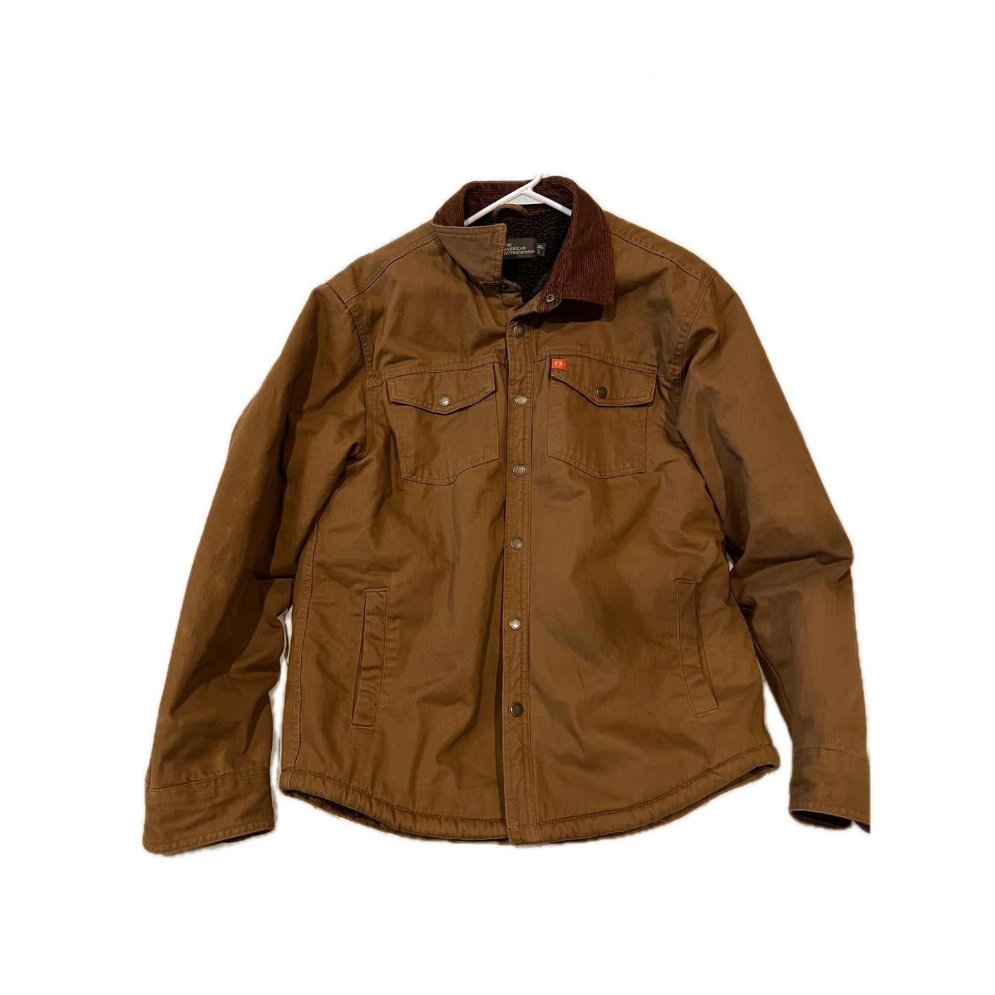 The American Outdoorsman Denim Insulated Jacket Mens L