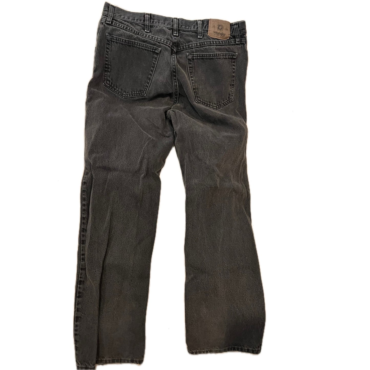 Wrangler Black Relaxed Fit Jeans Mens 34x32