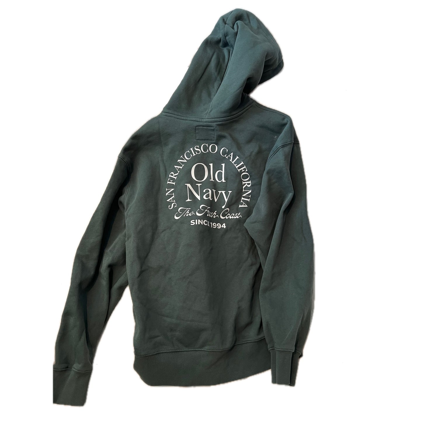 Old Navy Sweat à capuche vert San Francisco Homme Grande taille