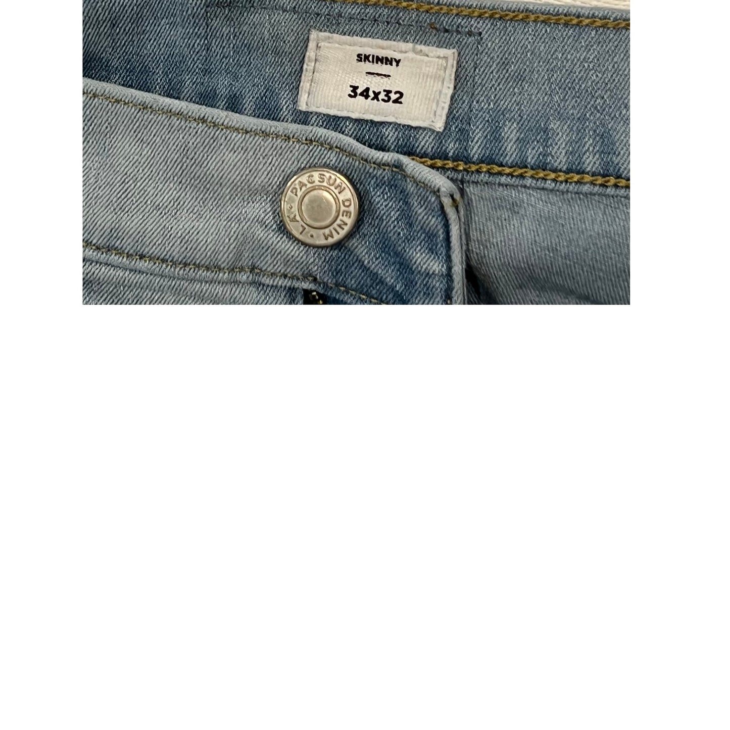 PacSun Skinny Jeans Mens 34x32