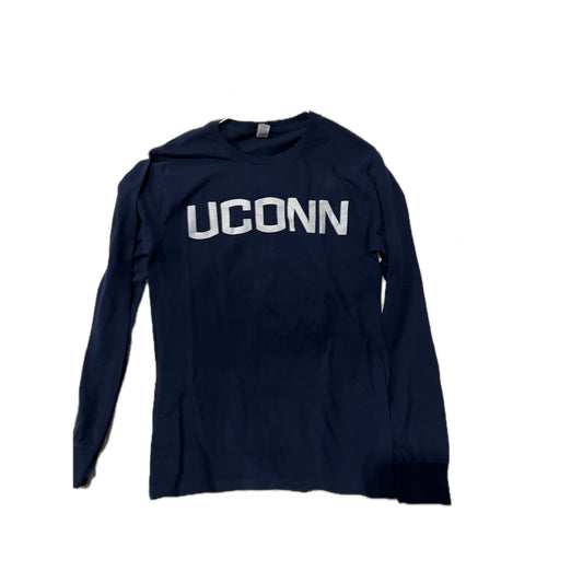 Jerzees UCONN Long Sleeve Tee Shirt Small