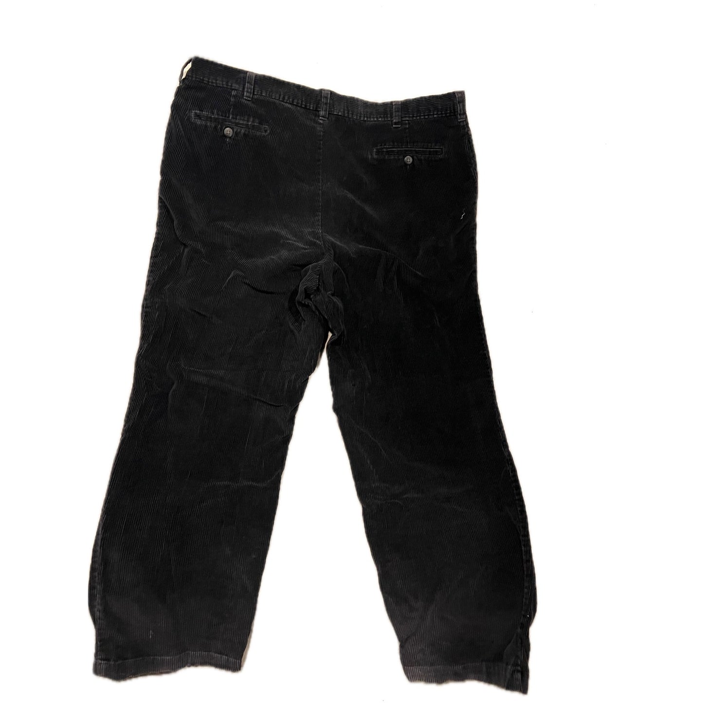 No Label Black Corduroy Pants Mens 42x30