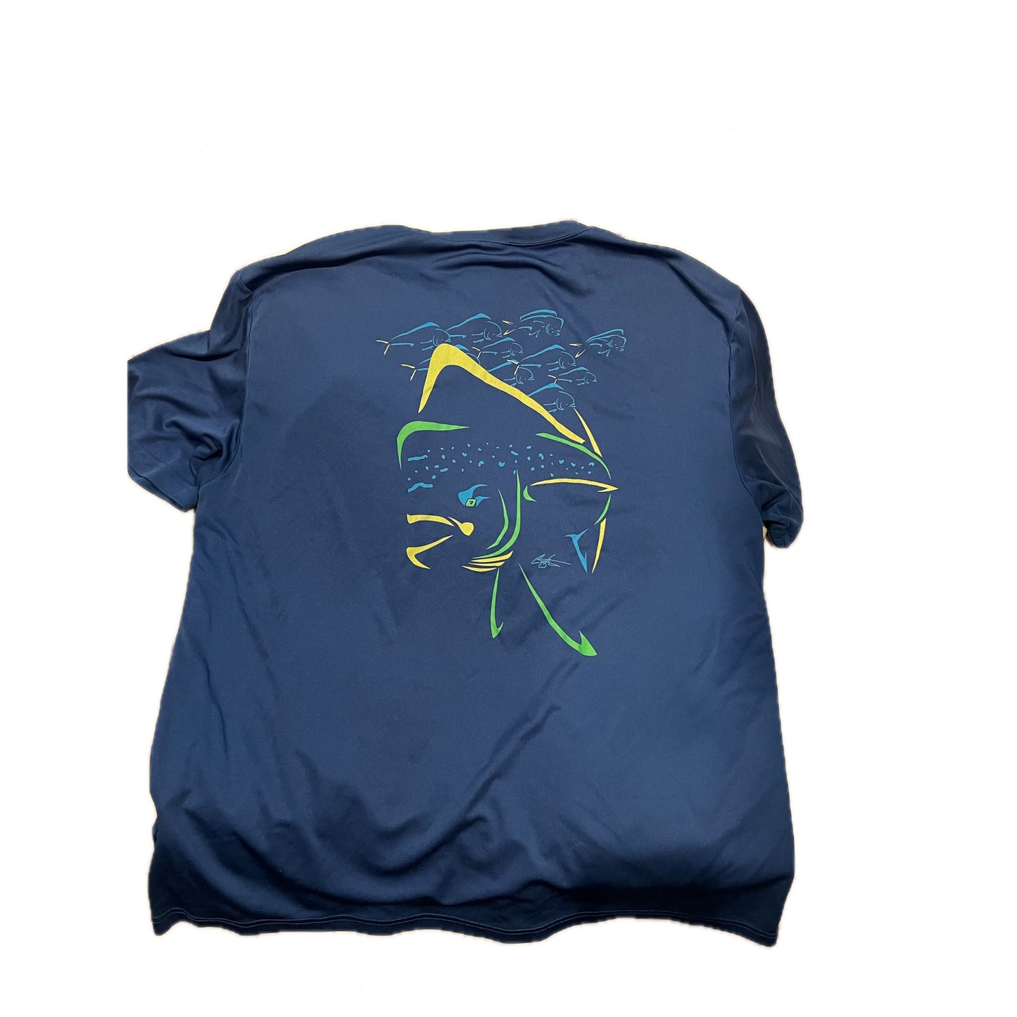 Oceanic Sea Blue Whale T-Shirt Mens 2XL